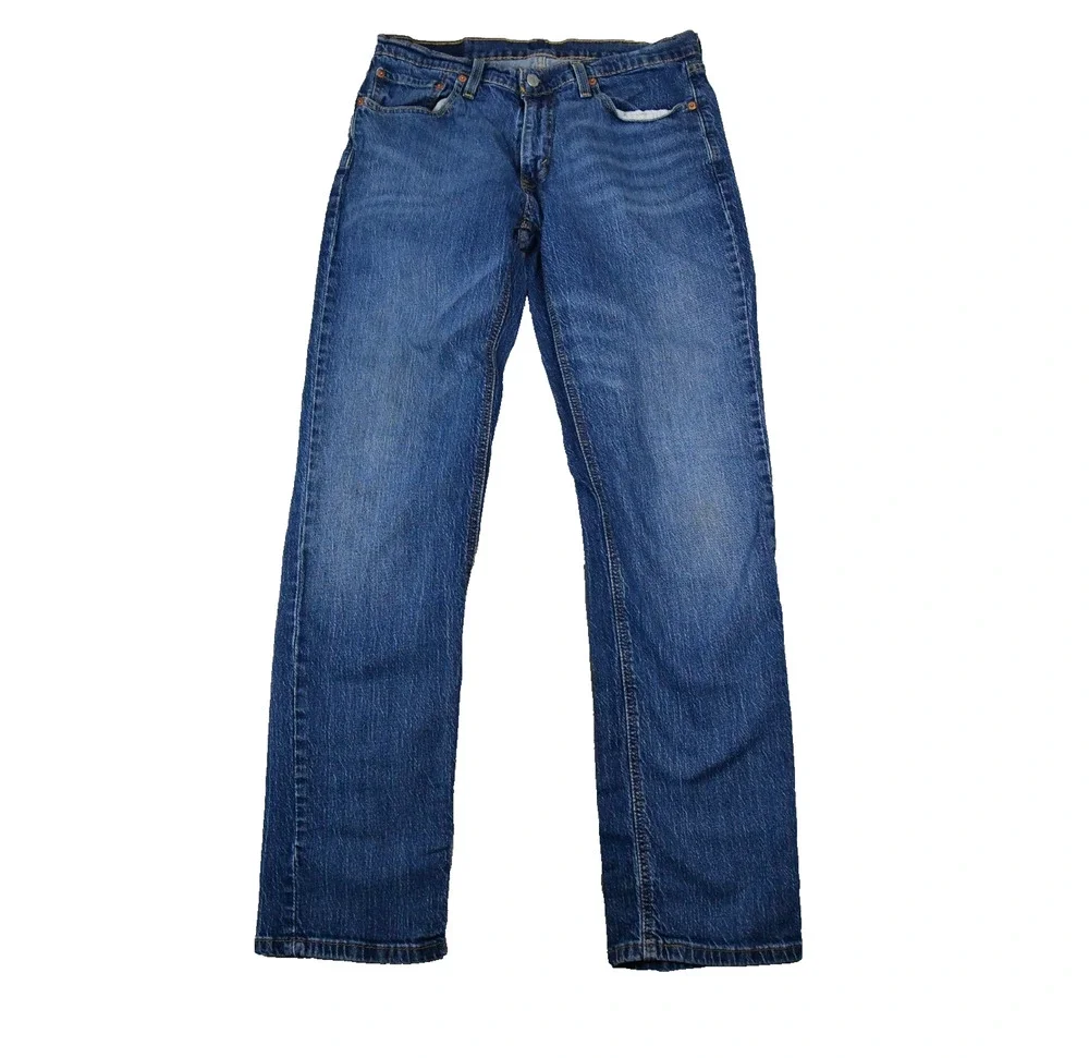 Levis Jeans 541 Mens 32x34 (30x31 Meas) Blue Denim